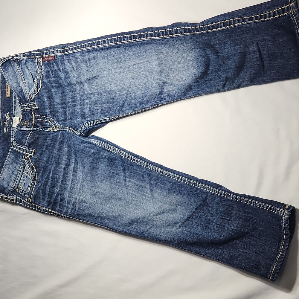 Silver Jeans McKenzie Capri Jeans Size 26 Inseam 21" - Picture 3 of 4